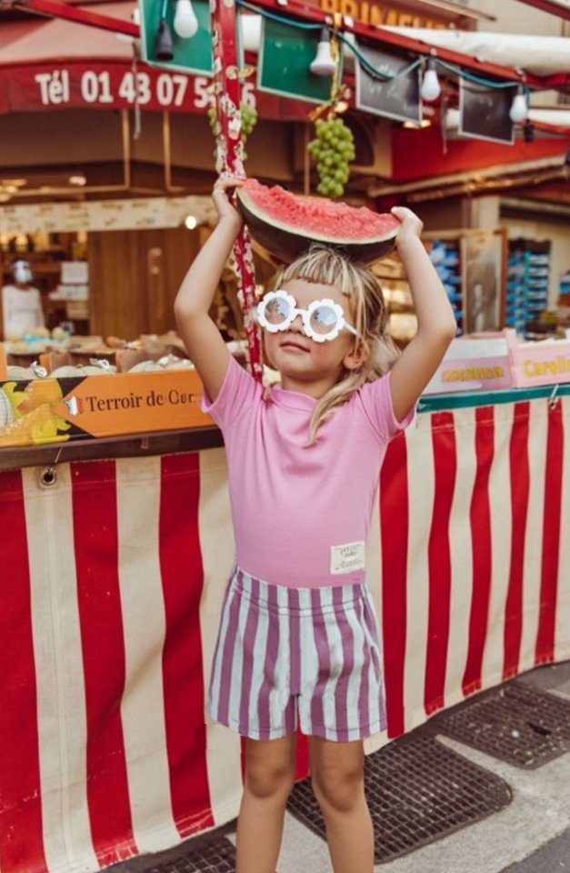 Apple Smile - Korean Children Fashion - #Kfashion4kids - Border Stripe Pants - 2