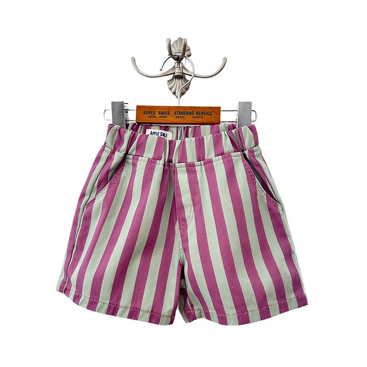 Apple Smile - Korean Children Fashion - #childofig - Border Stripe Pants - 8