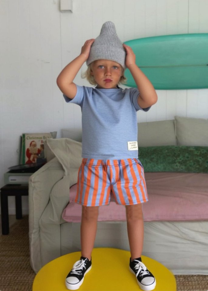 Apple Smile - Korean Children Fashion - #designkidswear - Border Stripe Pants - 10
