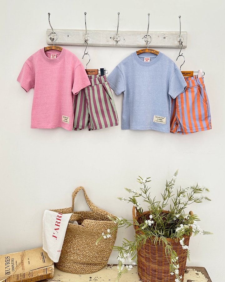 Apple Smile - Korean Children Fashion - #designkidswear - Natural Tee - 4