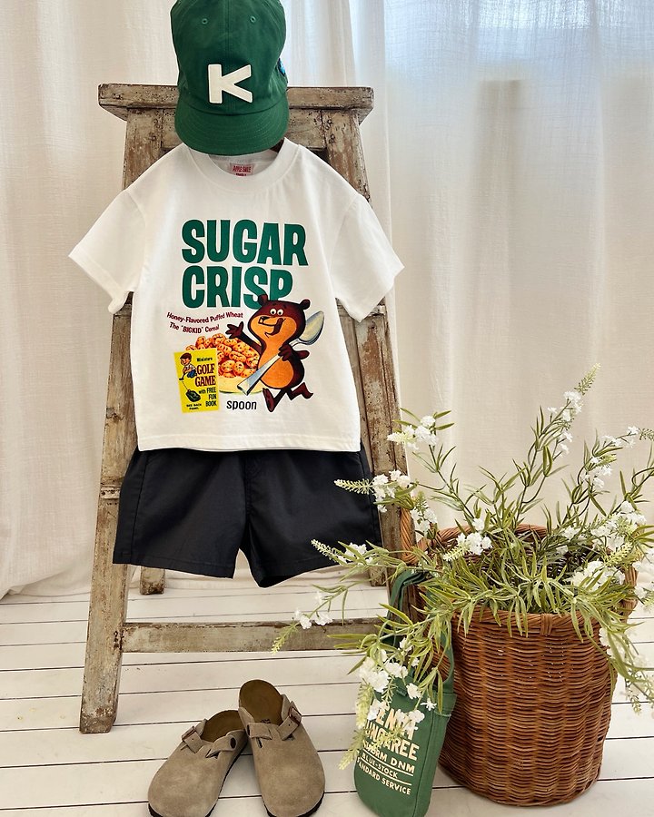 Apple Smile - Korean Children Fashion - #discoveringself - Sugar Tee - 3