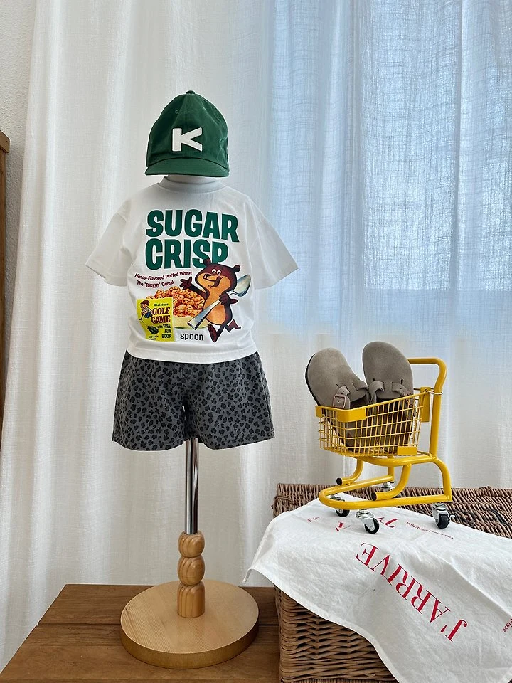 Apple Smile - Korean Children Fashion - #fashionkids - Cheetah Pants - 11