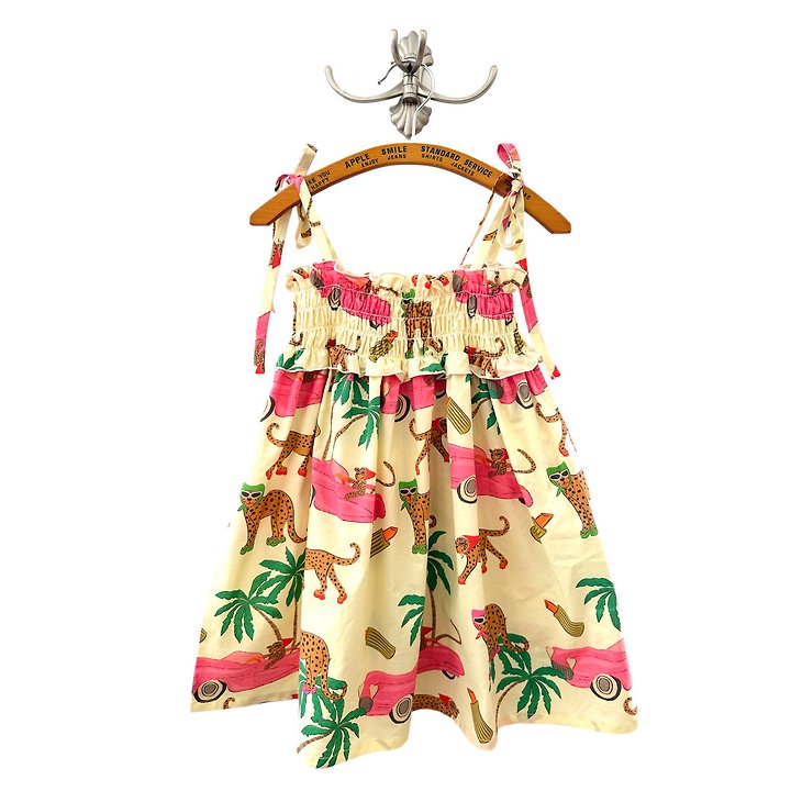 Apple Smile - Korean Children Fashion - #kidsshorts - Chata Car One-piece - 8