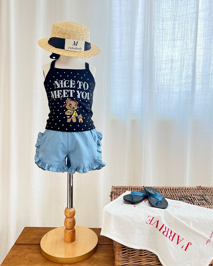 Apple Smile - Korean Children Fashion - #kidsstore - Frill Pants - 3