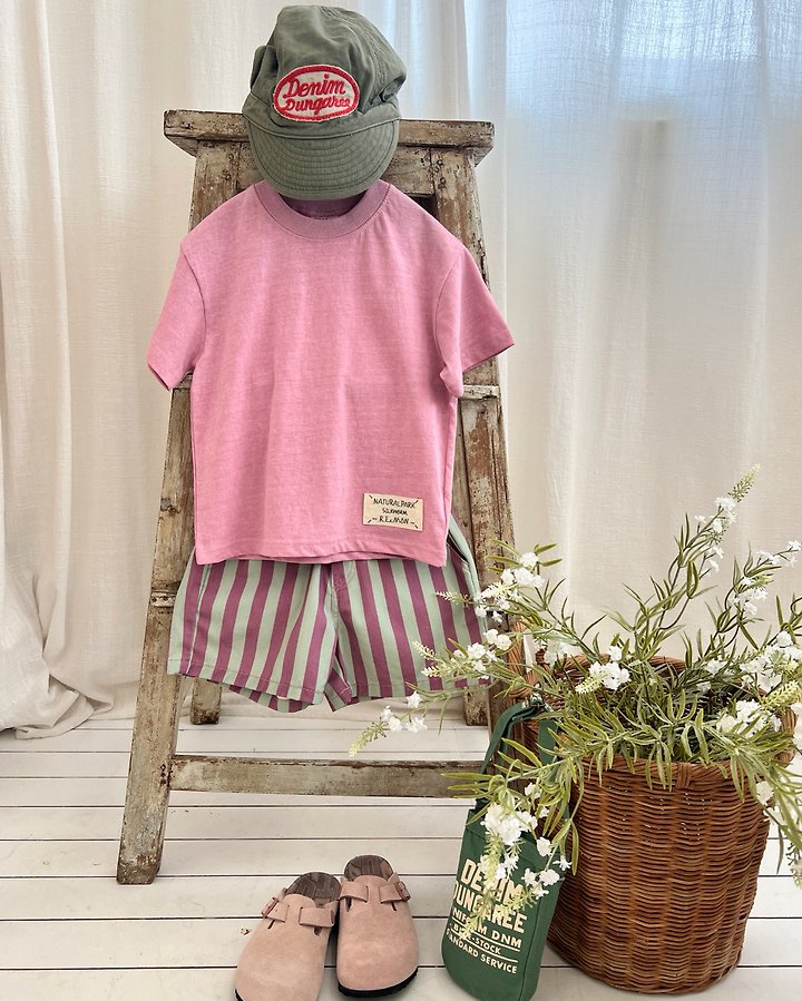 Apple Smile - Korean Children Fashion - #kidzfashiontrend - Natural Tee - 8