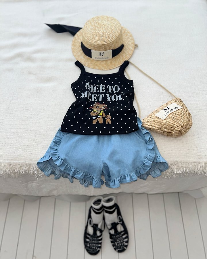 Apple Smile - Korean Children Fashion - #kidsstore - Frill Pants - 4