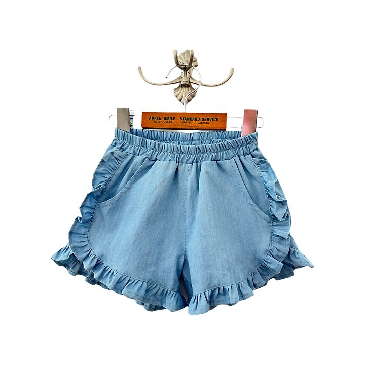 Apple Smile - Korean Children Fashion - #prettylittlegirls - Frill Pants - 9
