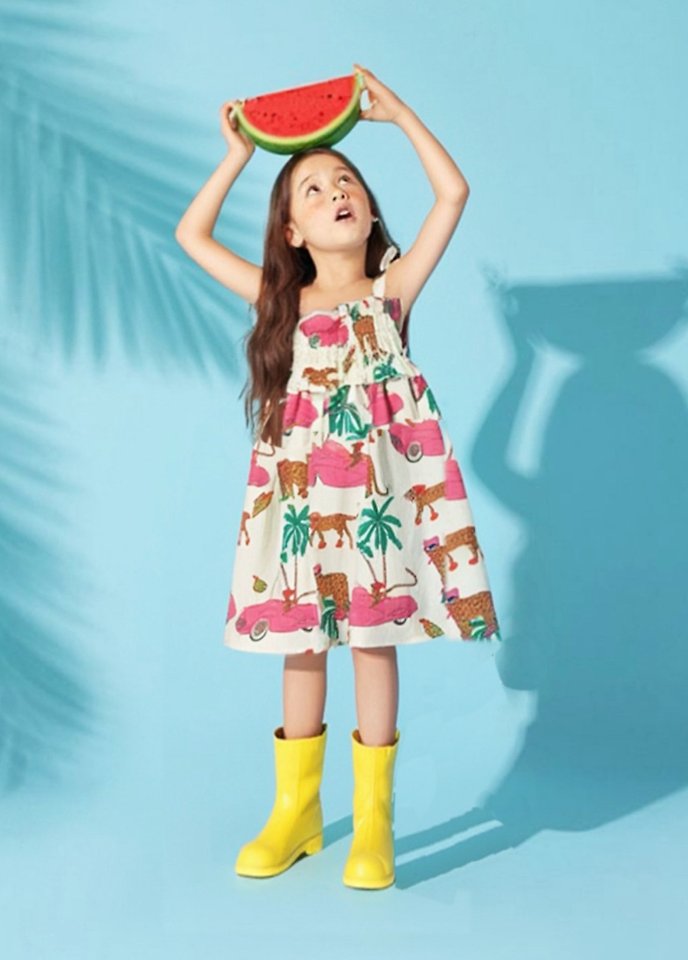 Apple Smile - Korean Children Fashion - #toddlerclothing - Chata Car One-piece