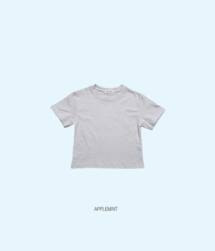 Applemint - Korean Children Fashion - #childofig - Basic Single Tee - 8