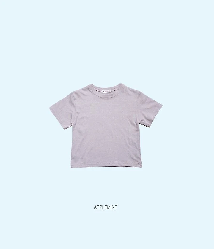 Applemint - Korean Children Fashion - #childrensboutique - Basic Single Tee - 10