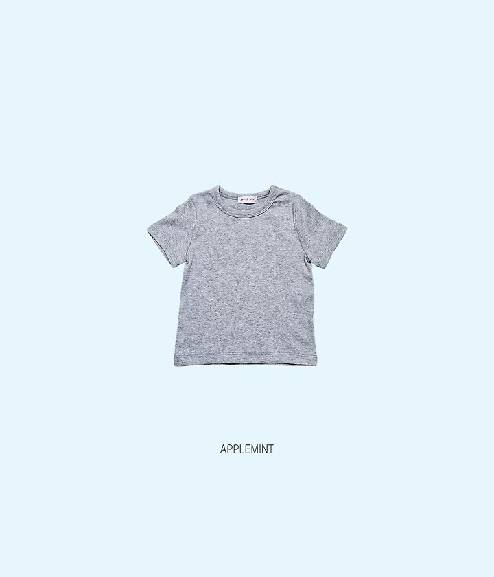 Applemint - Korean Children Fashion - #childrensboutique - Fine Rib Tee - 6