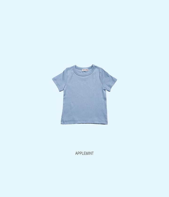Applemint - Korean Children Fashion - #fashionkids - Fine Rib Tee - 9