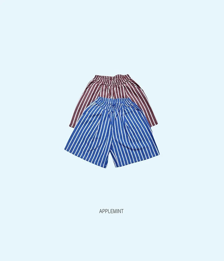 Applemint - Korean Children Fashion - #littlefashionista - Stripe Pants - 5