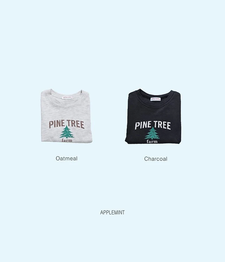 Applemint - Korean Children Fashion - #littlefashionista - Pine Tree - 3