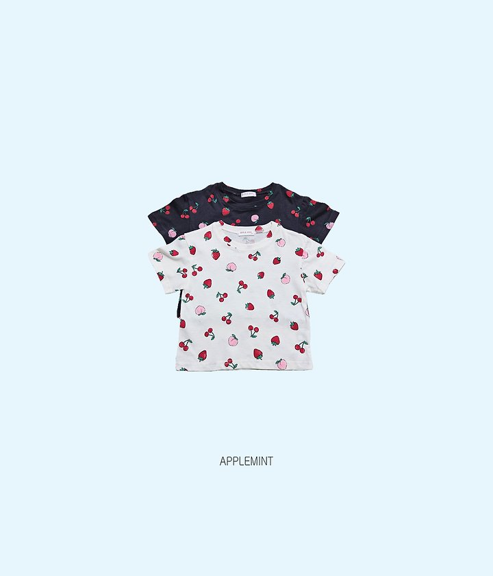 Applemint - Korean Children Fashion - #littlefashionista - Fresh Fruit Tee - 2
