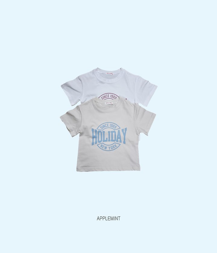 Applemint - Korean Children Fashion - #littlefashionista - Holiday Tee