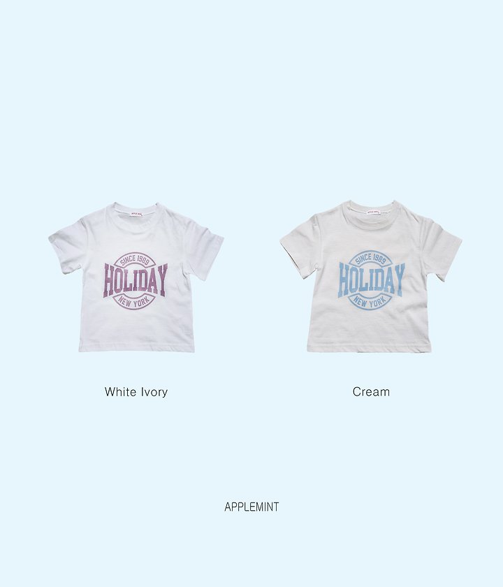 Applemint - Korean Children Fashion - #magicofchildhood - Holiday Tee - 2