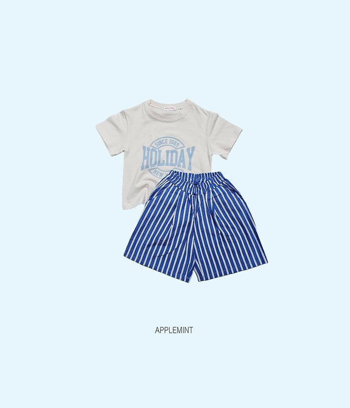 Applemint - Korean Children Fashion - #minifashionista - Stripe Pants - 7