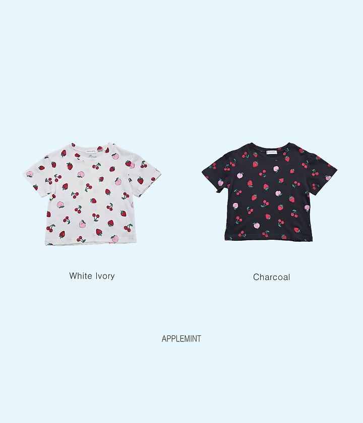 Applemint - Korean Children Fashion - #magicofchildhood - Fresh Fruit Tee - 4