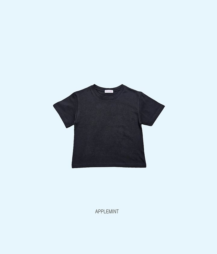 Applemint - Korean Children Fashion - #prettylittlegirls - Basic Single Tee - 7