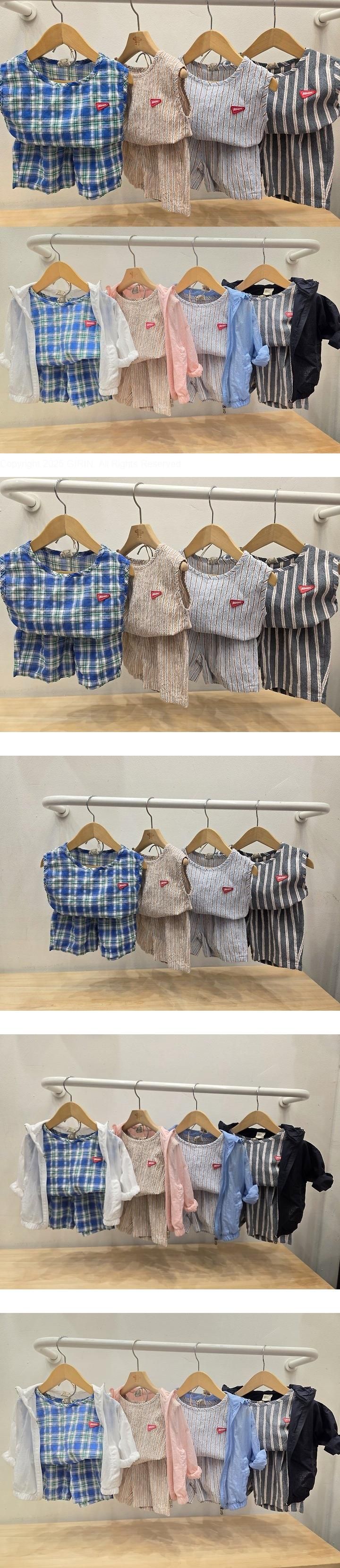 Atree - Korean Baby Fashion - #babyboutique - Cool Sleeveless Set