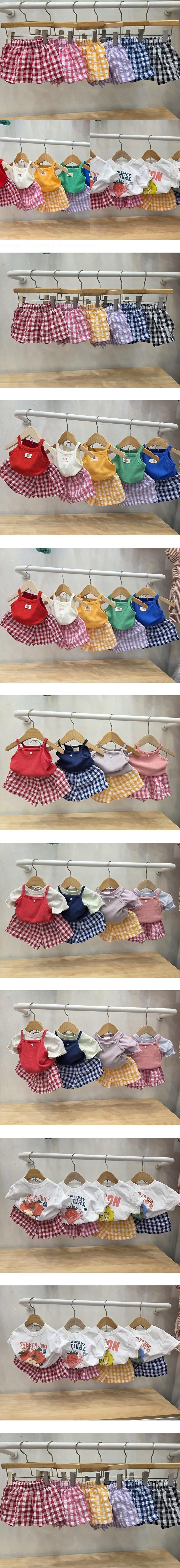Atree - Korean Baby Fashion - #babyboutiqueclothing - Check Shorts