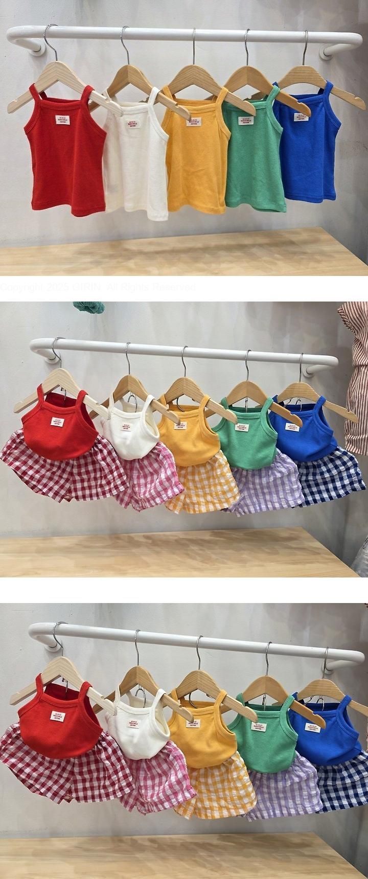 Atree - Korean Baby Fashion - #babyoninstagram - Label Sleeveless Tee