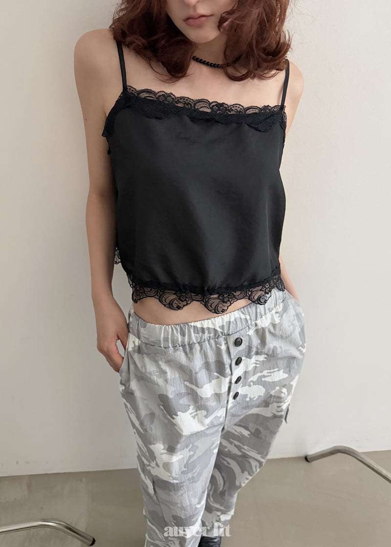 Auver_Fit - Korean Women Fashion - #momslook - Wave Tank Top - 5
