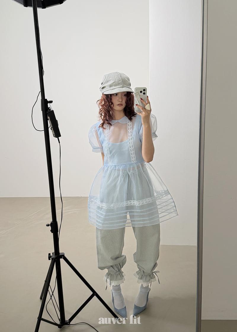 Auver_Fit - Korean Women Fashion - #momslook - Sherbet One-piece - 6