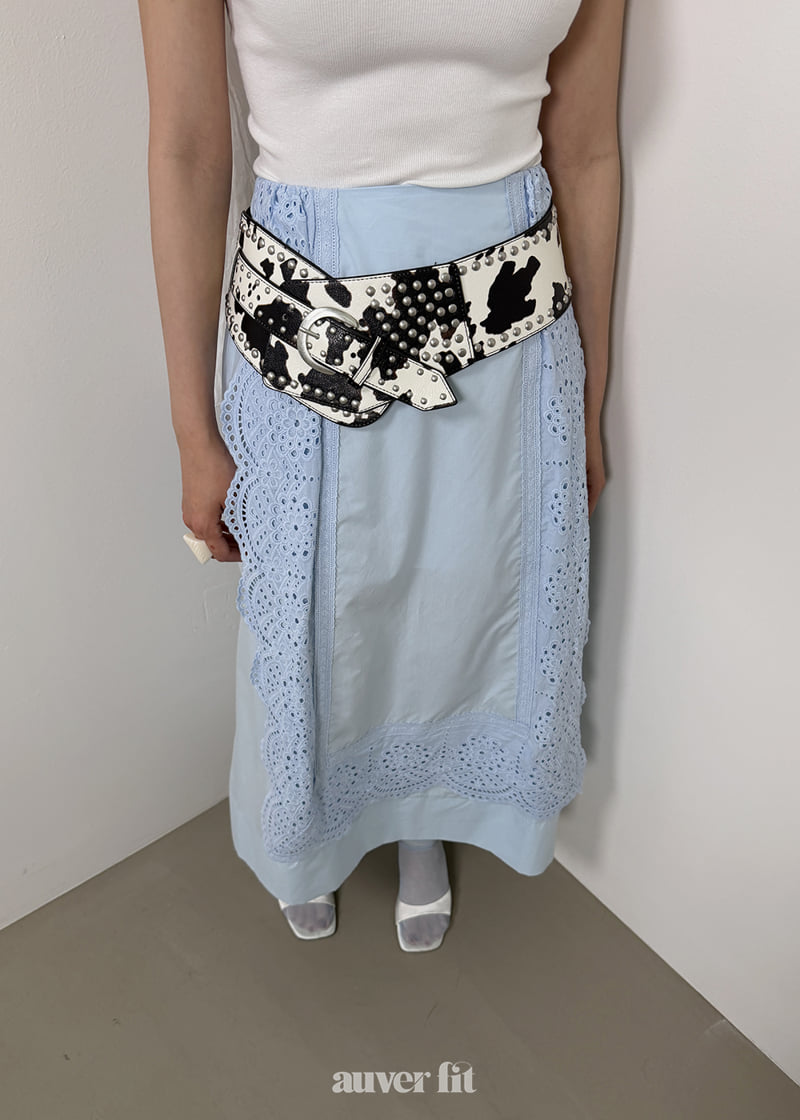 Auver_Fit - Korean Women Fashion - #momslook - Apron Long Skirt - 10