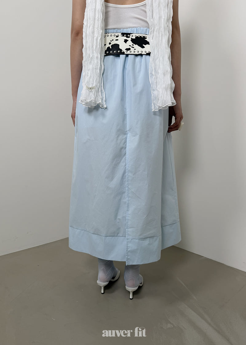 Auver_Fit - Korean Women Fashion - #momslook - Apron Long Skirt - 8