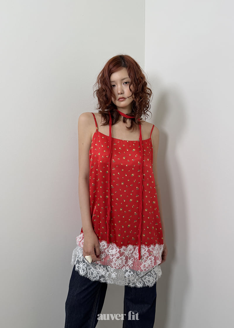 Auver_Fit - Korean Women Fashion - #momslook - Rose Lace One-piece - 8