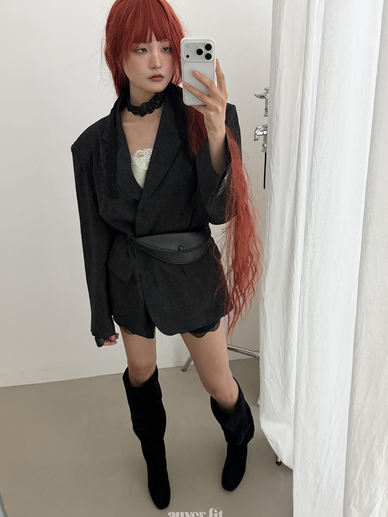 Auver_Fit - Korean Women Fashion - #momslook - Summer Linen Jacket - 3