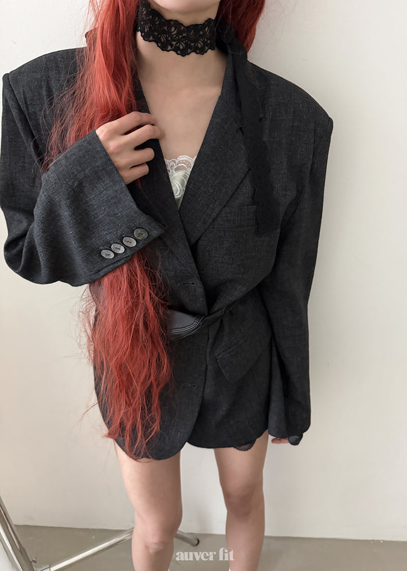 Auver_Fit - Korean Women Fashion - #momslook - Summer Linen Jacket - 9