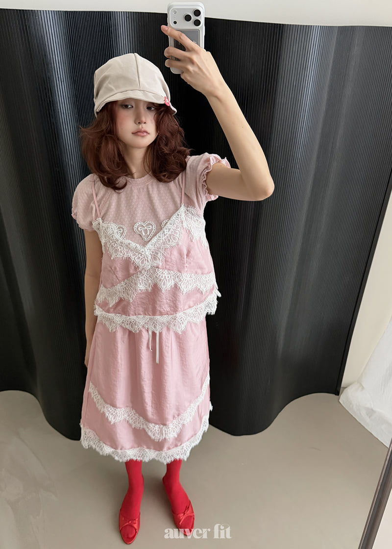 Auver_Fit - Korean Women Fashion - #momslook - Soda Lace Set - 10