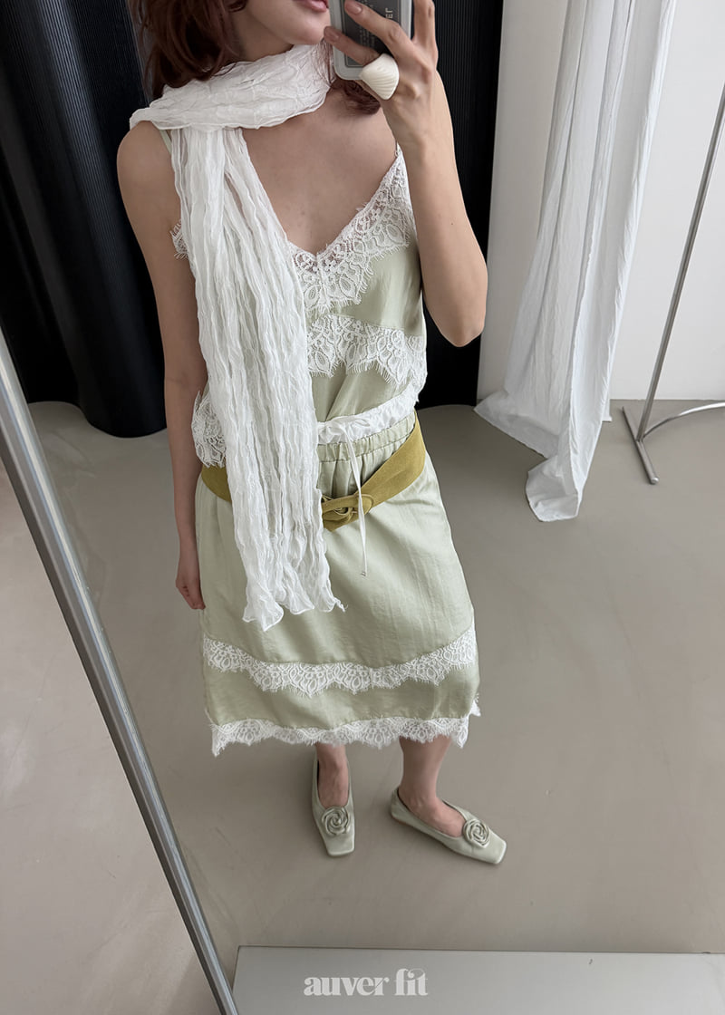 Auver_Fit - Korean Women Fashion - #momslook - Soda Lace Set - 8