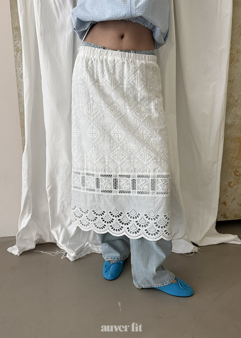 Auver_Fit - Korean Women Fashion - #pursuepretty - Tiered Lace Skirt - 5