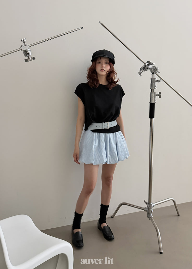 Auver_Fit - Korean Women Fashion - #pursuepretty - Patch Panel Sleeveless Top - 3