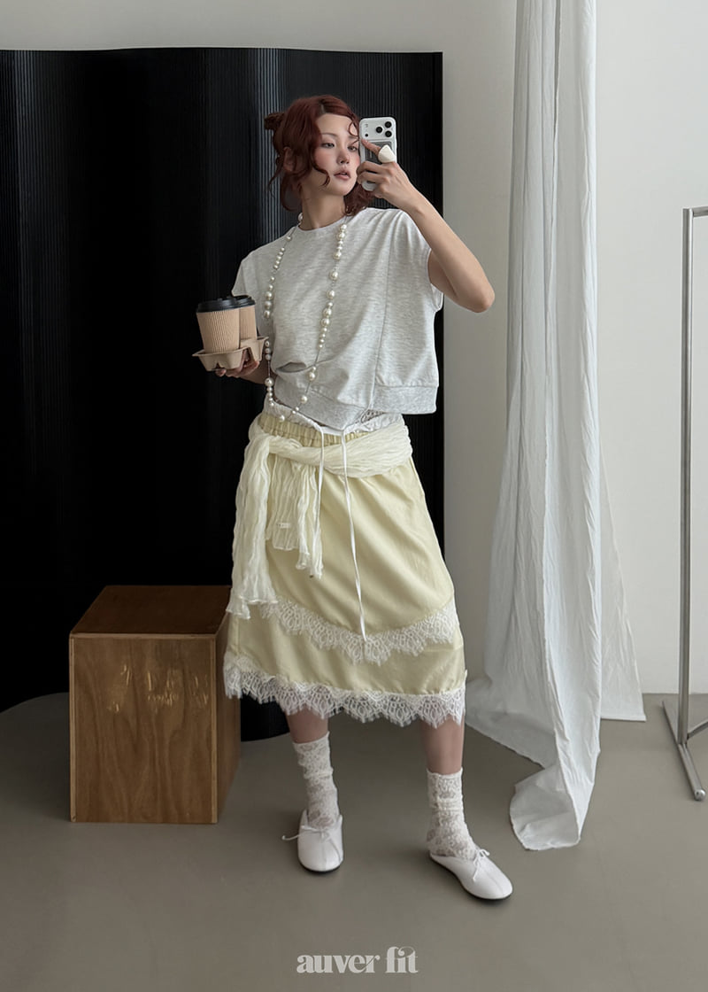 Auver_Fit - Korean Women Fashion - #pursuepretty - Soda Lace Set - 2