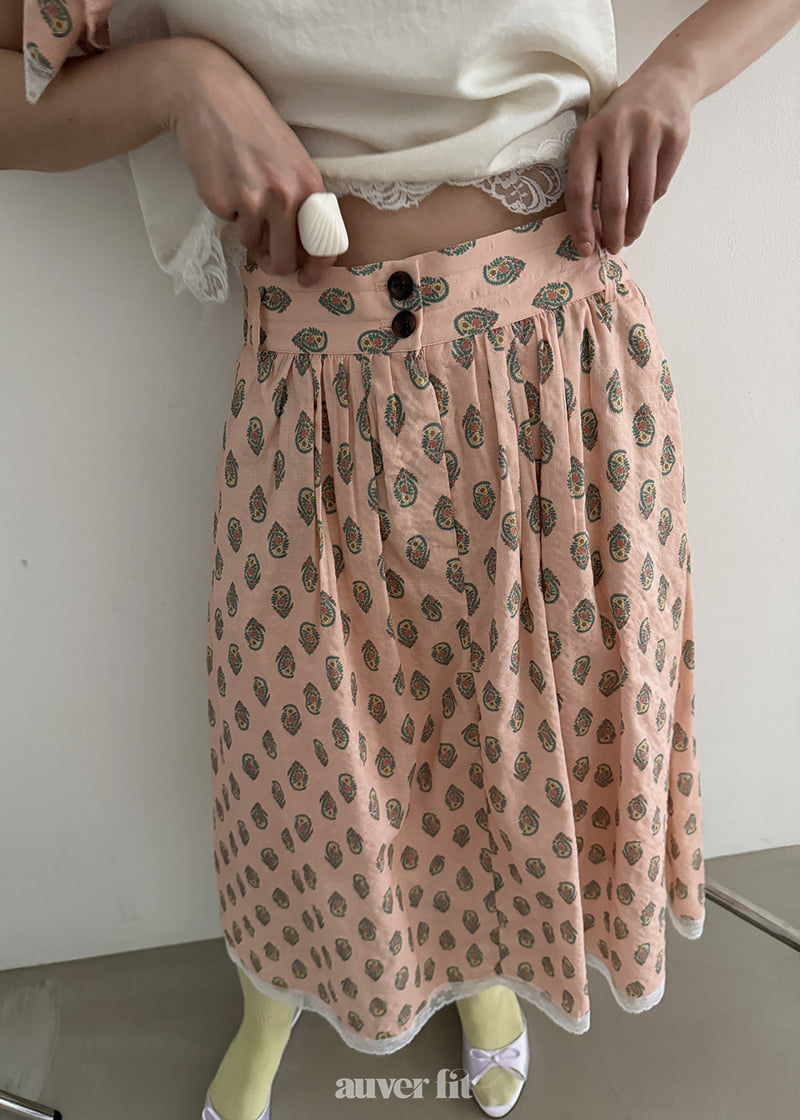 Auver_Fit - Korean Women Fashion - #romanticstyle - Dali Scarf Skirt - 6