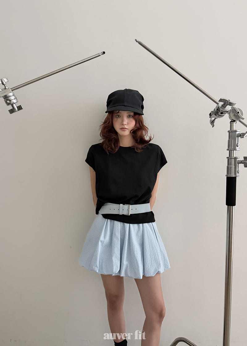 Auver_Fit - Korean Women Fashion - #vintagekidsstyle - Patch Panel Sleeveless Top - 2