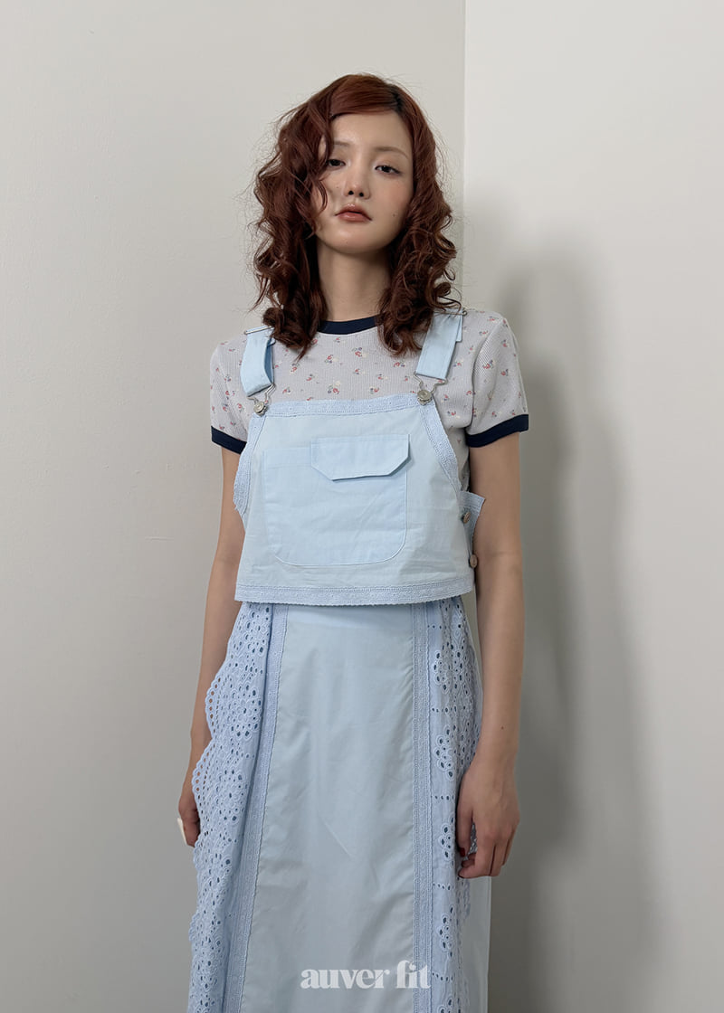 Auver_Fit - Korean Women Fashion - #womensfashion - Apron Overall Sleeveless Top - 11