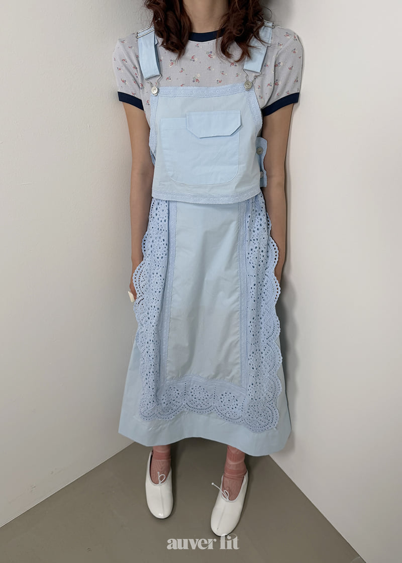 Auver_Fit - Korean Women Fashion - #womensfashion - Apron Overall Sleeveless Top - 7