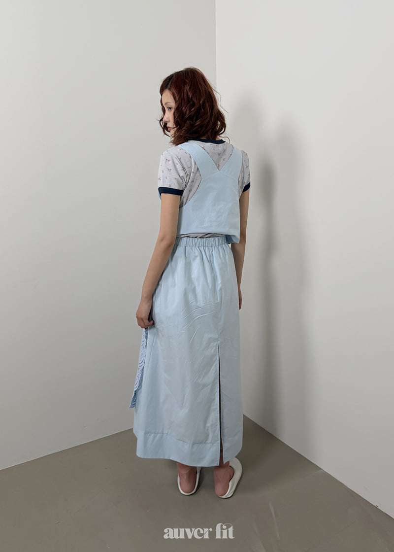 Auver_Fit - Korean Women Fashion - #womensfashion - Apron Overall Sleeveless Top - 9