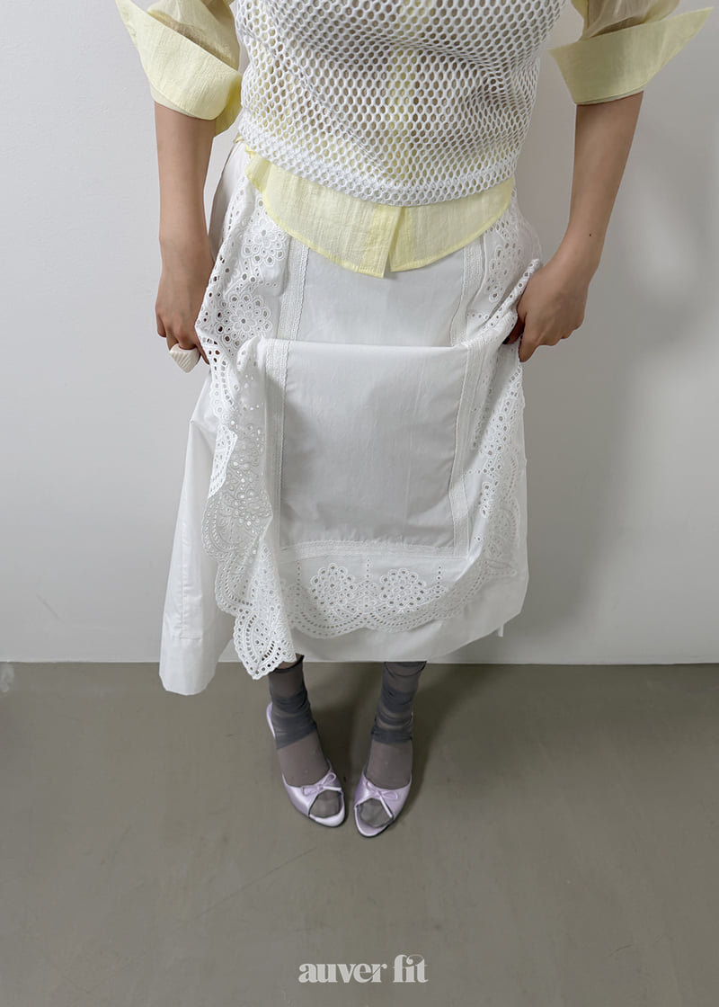 Auver_Fit - Korean Women Fashion - #womensfashion - Apron Long Skirt - 7