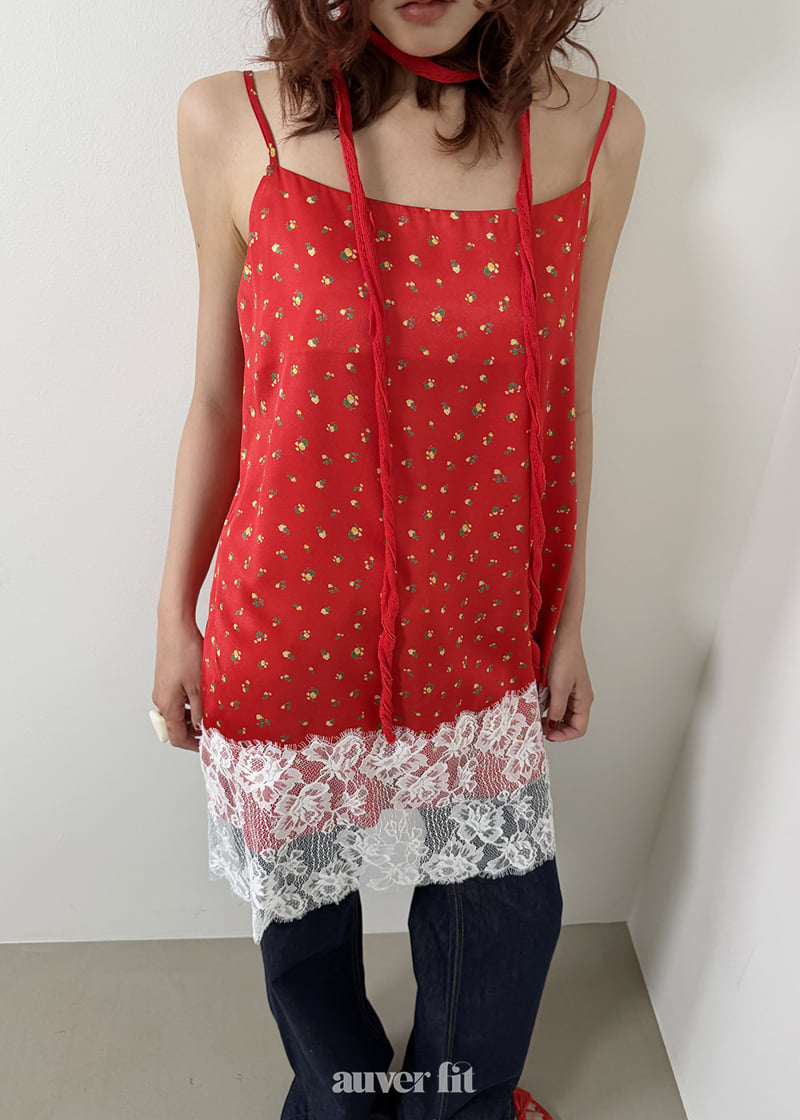 Auver_Fit - Korean Women Fashion - #womensfashion - Rose Lace One-piece - 11