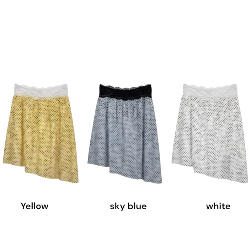 Auver_Fit - Korean Women Fashion - #womensfashion - Under Dot Skirt - 12