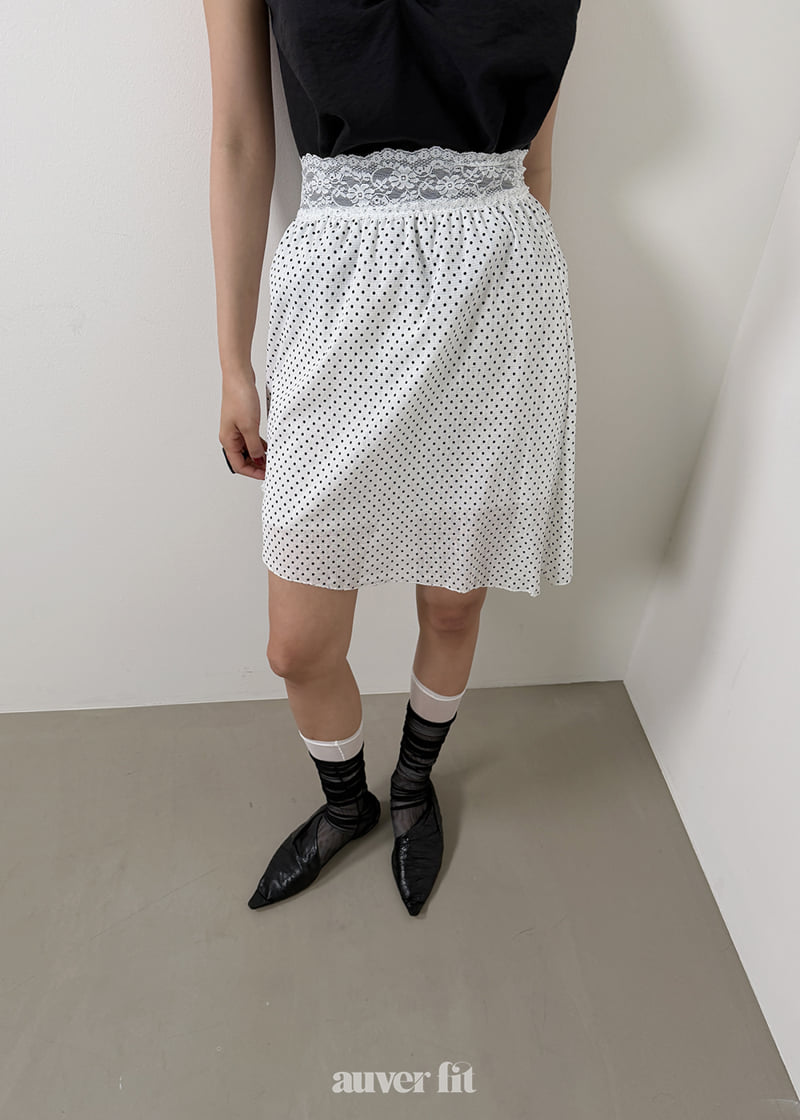 Auver_Fit - Korean Women Fashion - #womensfashion - Under Dot Skirt - 6