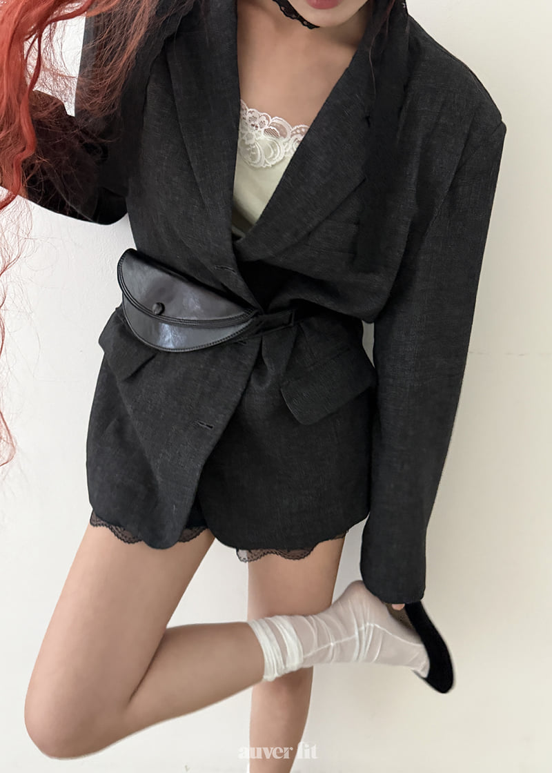Auver_Fit - Korean Women Fashion - #womensfashion - Summer Linen Jacket - 6