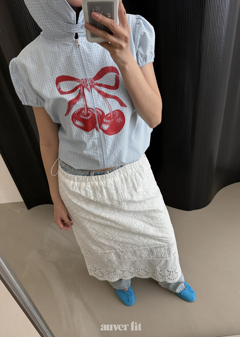 Auver_Fit - Korean Women Fashion - #womensfashion - Tiered Lace Skirt - 2